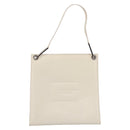 GUCCI Shoulder Bag Patent leather White Silver 001 1013 3037 Auth 199981-2
