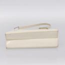 GUCCI Shoulder Bag Patent leather White Silver 001 1013 3037 Auth 199981-9