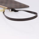 LOUIS VUITTON Damier Ebene Neverfull MM Pouch LV Auth 199983-7