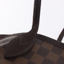 LOUIS VUITTON Damier Ebene Neverfull MM Tote Bag N51105 LV Auth 199984-13