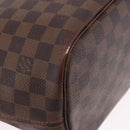 LOUIS VUITTON Damier Ebene Neverfull MM Tote Bag N51105 LV Auth 199984-17