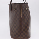 LOUIS VUITTON Damier Ebene Neverfull MM Tote Bag N51105 LV Auth 199984-4