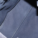 HERMES Fourre Tout MM Hand Bag cotton 4Set Navy Black Auth 199989-25