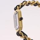 CHANEL Premiere L Watches metal Gold Tone CC Auth 199990SAM-6