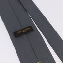 LOUIS VUITTON Necktie Silk Gray LV Auth 199991M-10