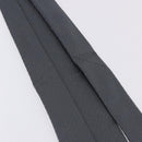 LOUIS VUITTON Necktie Silk Gray LV Auth 199991M-11