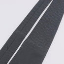 LOUIS VUITTON Necktie Silk Gray LV Auth 199991M-5