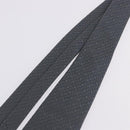 LOUIS VUITTON Necktie Silk Gray LV Auth 199991M-6
