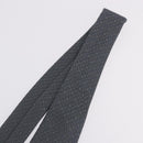 LOUIS VUITTON Necktie Silk Gray LV Auth 199991M-7