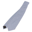 LOUIS VUITTON Necktie Silk Light Blue LV Auth 199992M-1