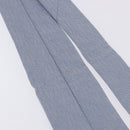 LOUIS VUITTON Necktie Silk Light Blue LV Auth 199992M-11