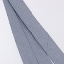 LOUIS VUITTON Necktie Silk Light Blue LV Auth 199992M-12