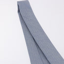 LOUIS VUITTON Necktie Silk Light Blue LV Auth 199992M-13