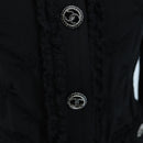 CHANEL cardigan Jacket Viscose Black CC Auth 199994M-7