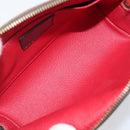 LOUIS VUITTON Damier Ebene Pochette Cosmetic PM Pouch N47516 LV Auth 199996-10