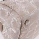 CHANEL New Travel Line Cosmetic Pouch Nylon Beige CC Auth 199997A-15