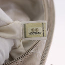 CHANEL New Travel Line Cosmetic Pouch Nylon Beige CC Auth 199997A-11