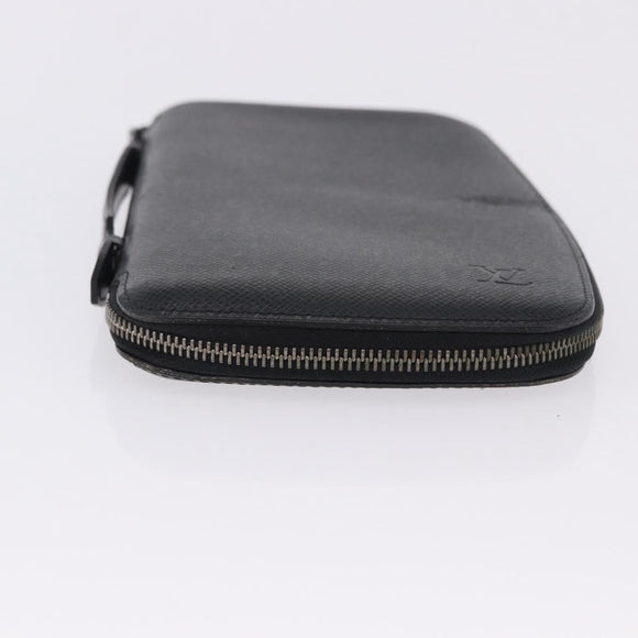 LOUIS VUITTON Taiga Organizer Atoll Travel Case Ardoise M30652 LV Auth 199998A