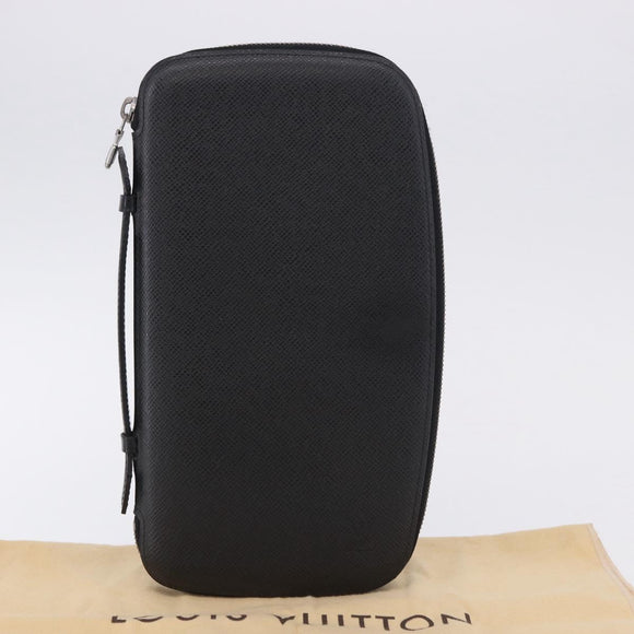 LOUIS VUITTON Taiga Organizer Atoll Travel Case Ardoise M30652 LV Auth 199998A