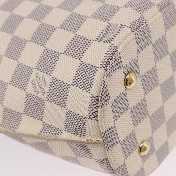 LOUIS VUITTON Damier Azur Giroratta Hand Bag N41579 LV Auth 199999SAM