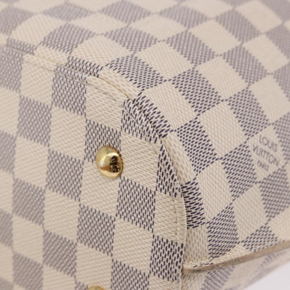 LOUIS VUITTON Damier Azur Giroratta Hand Bag N41579 LV Auth 199999SAM