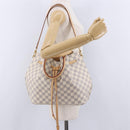 LOUIS VUITTON Damier Azur Giroratta Hand Bag N41579 LV Auth 199999SAM-28