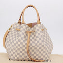LOUIS VUITTON Damier Azur Giroratta Hand Bag N41579 LV Auth 199999SAM-12