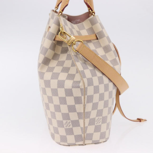 LOUIS VUITTON Damier Azur Giroratta Hand Bag N41579 LV Auth 199999SAM