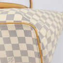 LOUIS VUITTON Damier Azur Saleya MM Tote Bag N51185 LV Auth 200000A-16