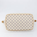 LOUIS VUITTON Damier Azur Saleya MM Tote Bag N51185 LV Auth 200000A-5