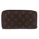LOUIS VUITTON Monogram Zippy Wallet Long Wallet M42616 LV Auth 200001A-2