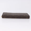 LOUIS VUITTON Monogram Zippy Wallet Long Wallet M42616 LV Auth 200001A-6