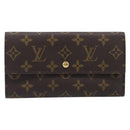 LOUIS VUITTON Monogram Portefeuille International Wallet M61217 LV Auth 200002A-13