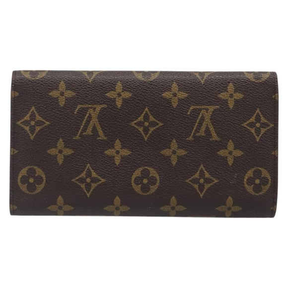 LOUIS VUITTON Monogram Portefeuille International Wallet M61217 LV Auth 200002A