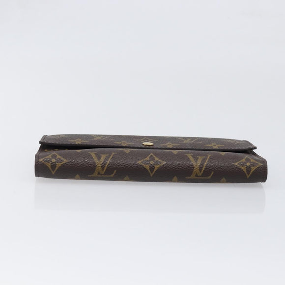 LOUIS VUITTON Monogram Portefeuille International Wallet M61217 LV Auth 200002A