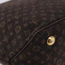 LOUIS VUITTON Monogram Idylle Ballad PM Bag Dark Brown M40573 LV Auth 200011A-9