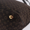 LOUIS VUITTON Monogram Idylle Ballad PM Bag Dark Brown M40573 LV Auth 200011A-16
