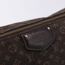 LOUIS VUITTON Monogram Idylle Ballad PM Bag Dark Brown M40573 LV Auth 200011A-10