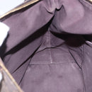 LOUIS VUITTON Monogram Idylle Ballad PM Bag Dark Brown M40573 LV Auth 200011A-18