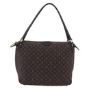 LOUIS VUITTON Monogram Idylle Ballad PM Bag Dark Brown M40573 LV Auth 200011A-13