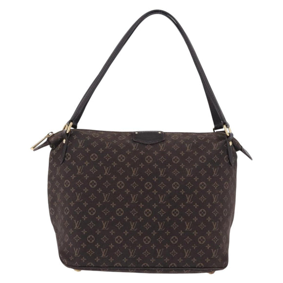LOUIS VUITTON Monogram Idylle Ballad PM Bag Dark Brown M40573 LV Auth 200011A