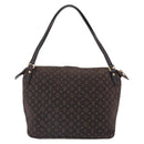 LOUIS VUITTON Monogram Idylle Ballad PM Bag Dark Brown M40573 LV Auth 200011A-2