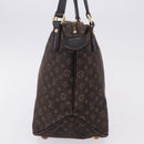 LOUIS VUITTON Monogram Idylle Ballad PM Bag Dark Brown M40573 LV Auth 200011A-3