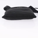 PRADA Shoulder Bag Nylon Black Silver Auth 200013A-5