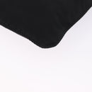 PRADA Shoulder Bag Nylon Black Silver Auth 200013A-16