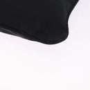 PRADA Shoulder Bag Nylon Black Silver Auth 200013A-18