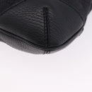 GUCCI GG Canvas Shoulder Bag Black Silver 196140 Auth 200016A-14