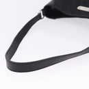 GUCCI GG Canvas Shoulder Bag Black Silver 196140 Auth 200016A-7