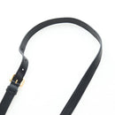 PRADA Hand Bag Nylon 2way Black Gold Auth 200017V-15