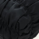 PRADA Hand Bag Nylon 2way Black Gold Auth 200017V-17